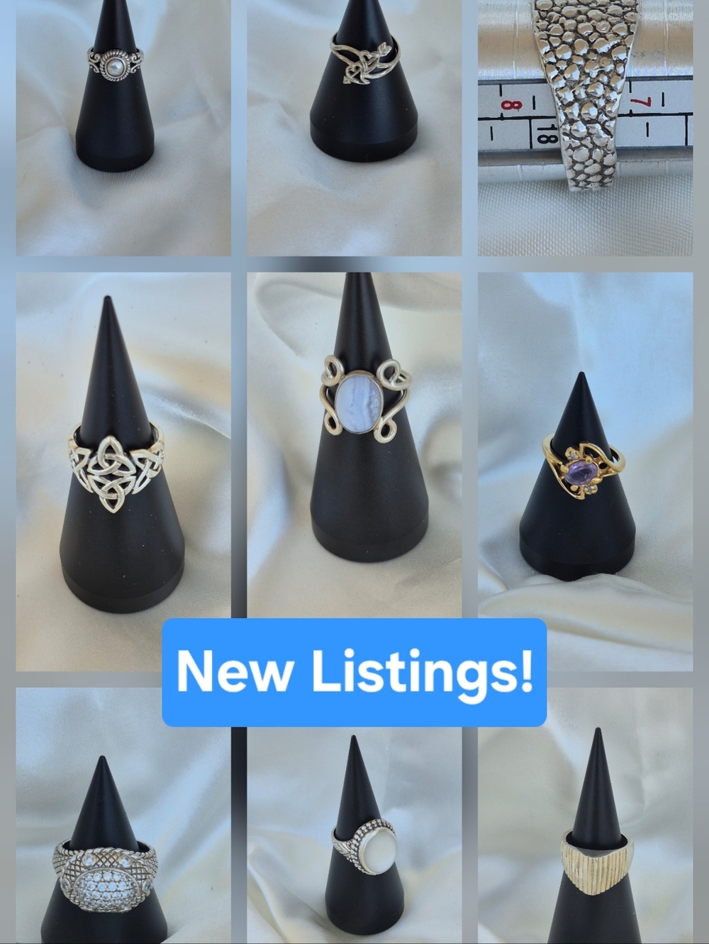 NEW RINGS!  Plus More! Plus More MAY 1 thru the 13th Will Be Posted Too!